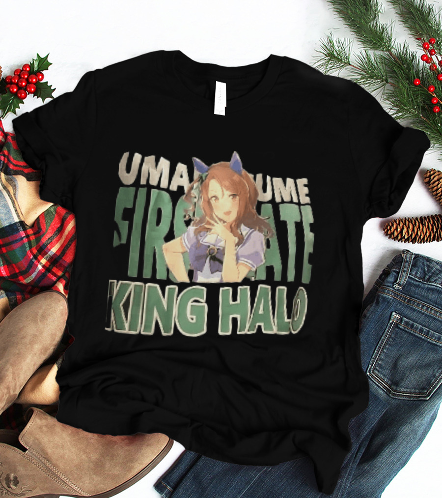 Umamusume First Rate King Halo Anime Girl Posing T-Shirt