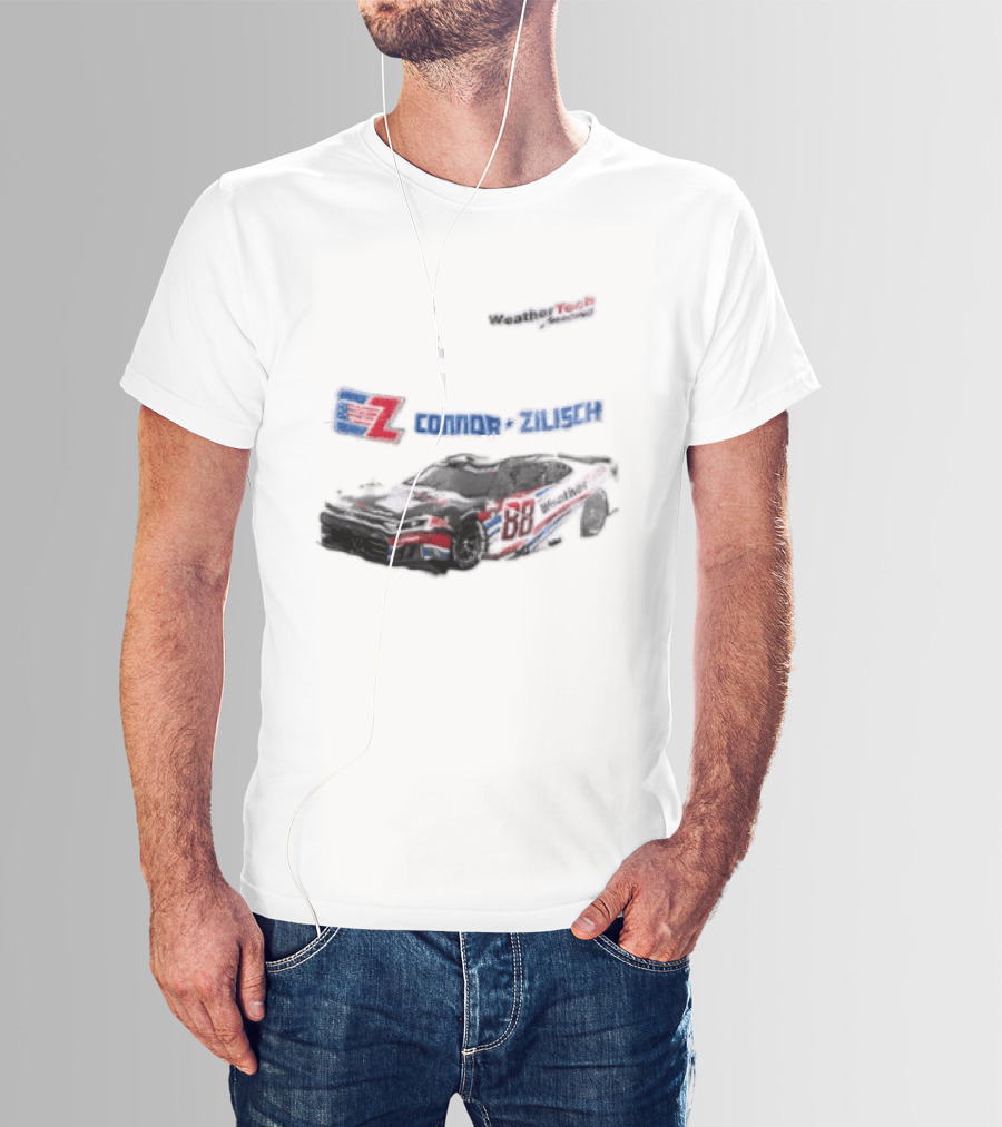 WeatherTech Racing Connor Zilisch 88 Race Car T-Shirt