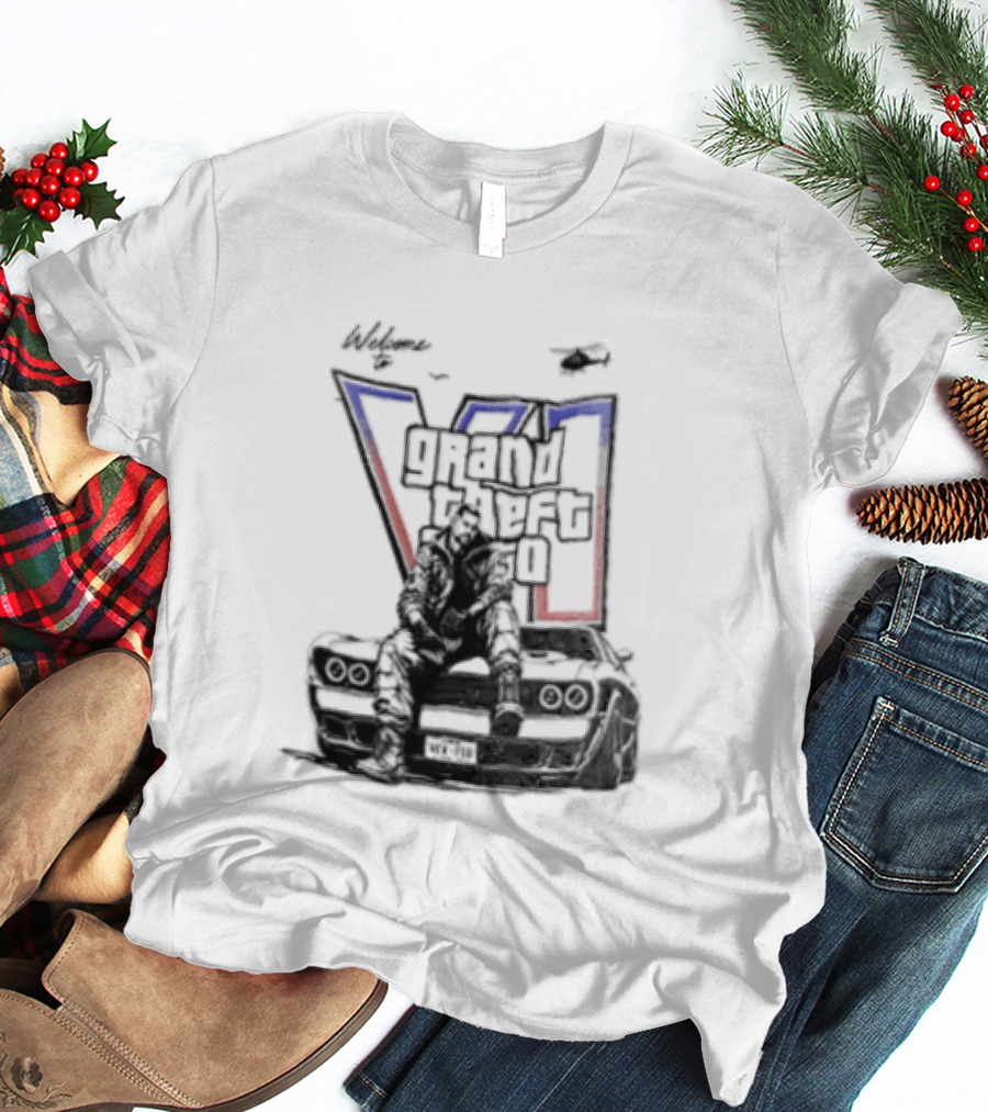 Grand Theft Auto VI Welcome To A World Of Sinners T-Shirt
