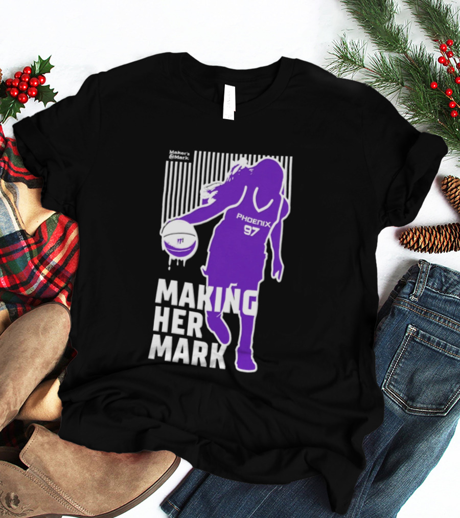 Phoenix Mercury WNBA Making Her Mark 97 T-Shirt