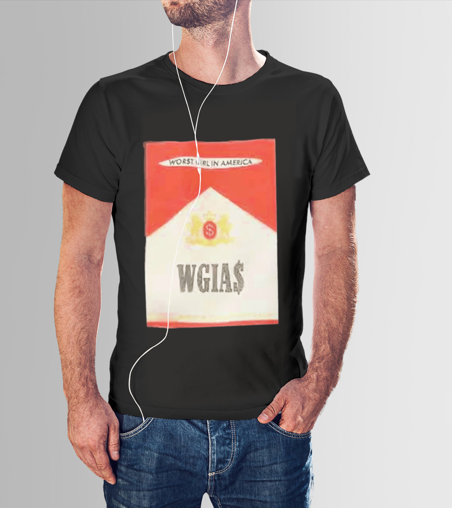 Slayyyter 2026 WGIA Tour Marlboro Parody Worst Girl In America T-Shirt