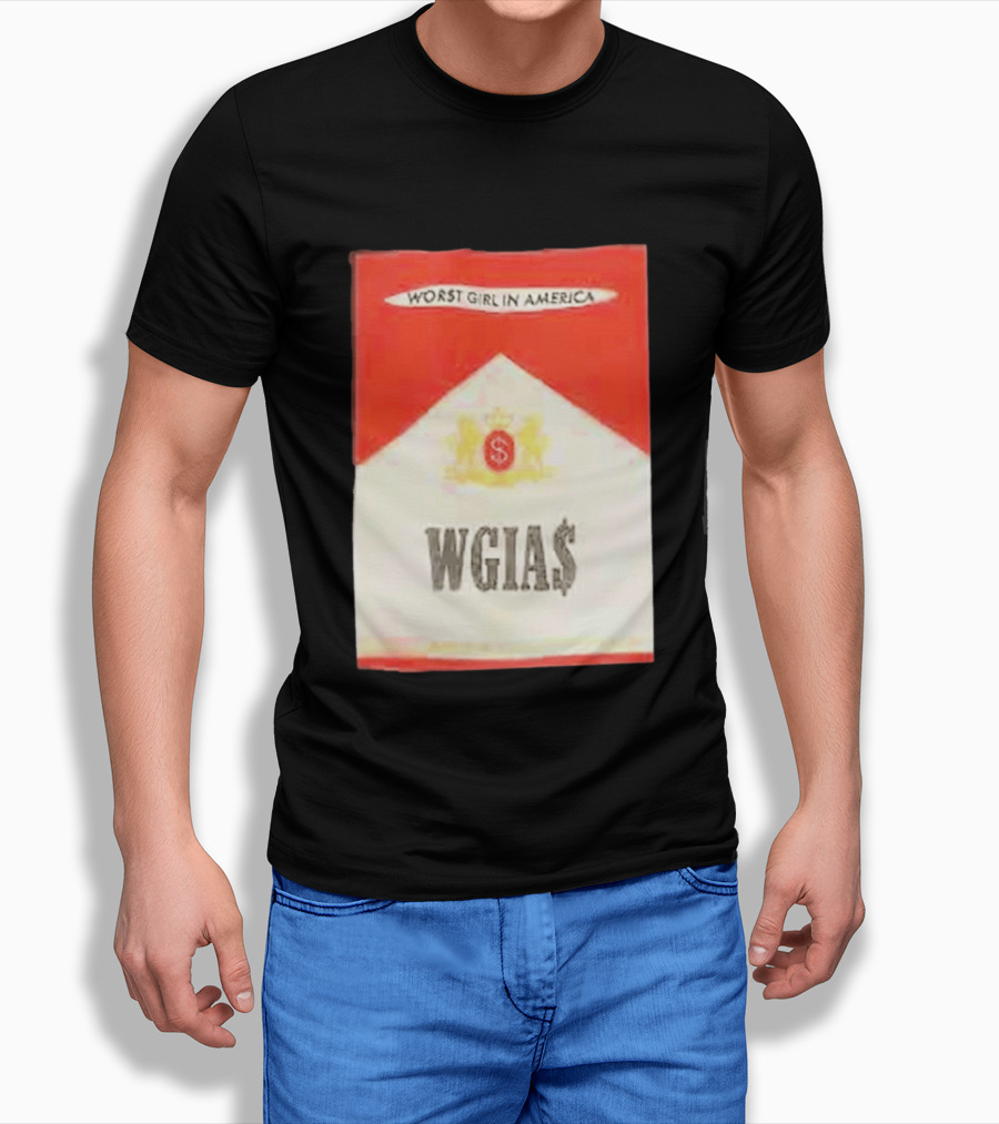 Slayyyter 2026 WGIA Tour Marlboro Parody Worst Girl In America T-Shirt