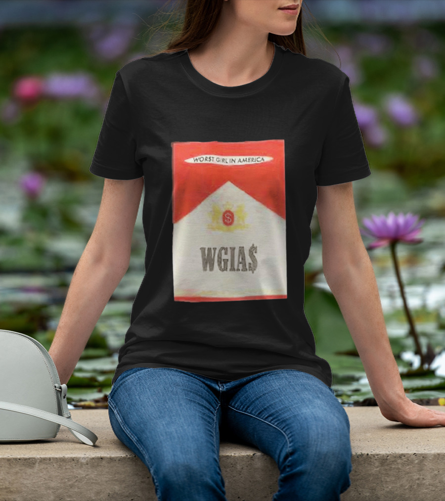 Slayyyter 2026 WGIA Tour Marlboro Parody Worst Girl In America T-Shirt