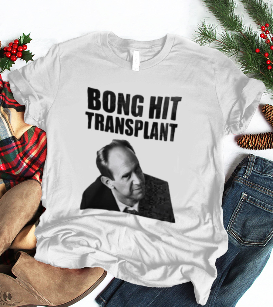 Bong Hit Transplant Joseph Morse Black And White Image T-Shirt