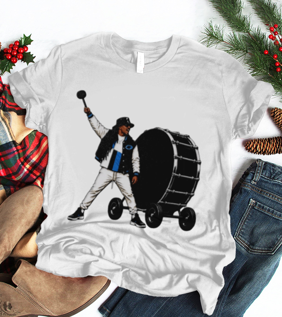 Carolina Panthers For The Culture Drummer Marching Band Fan Gear T-Shirt