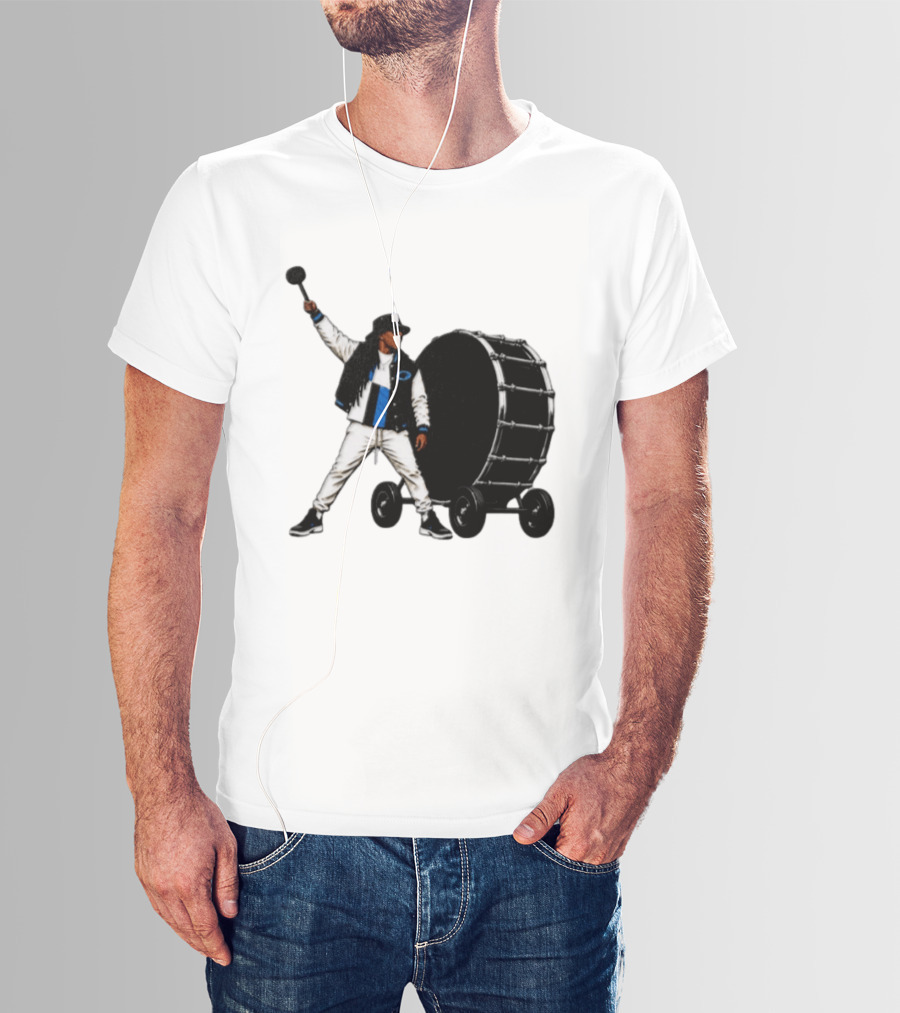Carolina Panthers For The Culture Drummer Marching Band Fan Gear T-Shirt