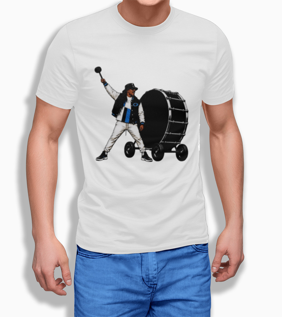 Carolina Panthers For The Culture Drummer Marching Band Fan Gear T-Shirt