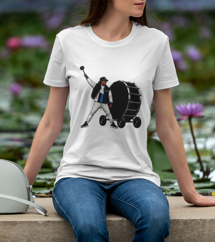Carolina Panthers For The Culture Drummer Marching Band Fan Gear T-Shirt