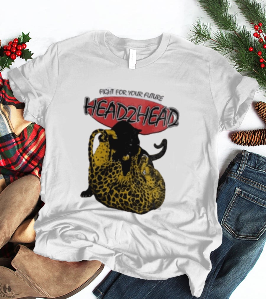 Fight For Your Future Head2Head Panther And Leopard T-Shirt