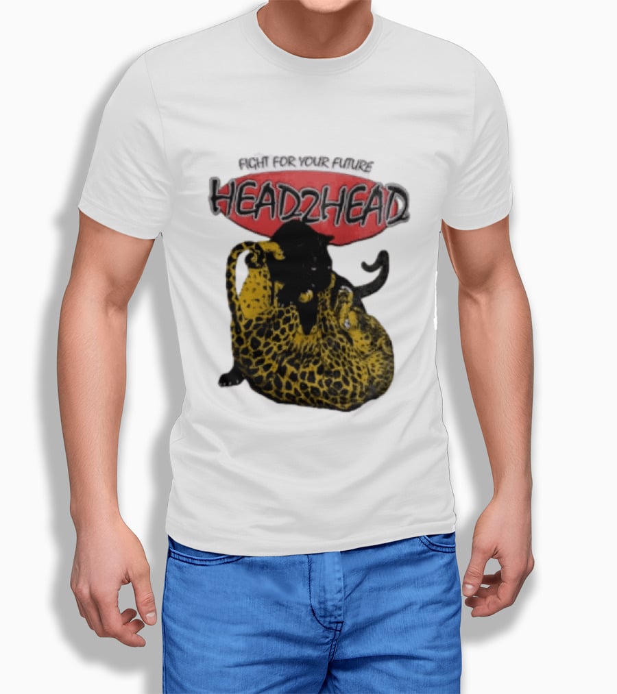 Fight For Your Future Head2Head Panther And Leopard T-Shirt