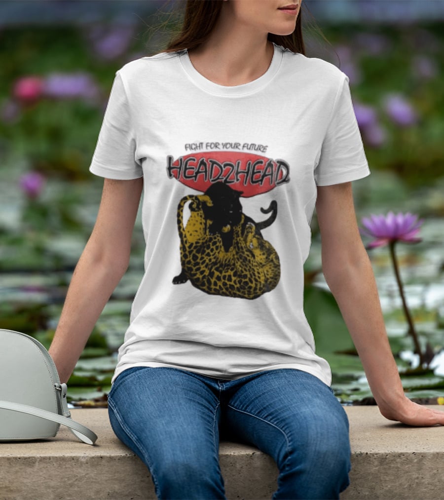 Fight For Your Future Head2Head Panther And Leopard T-Shirt