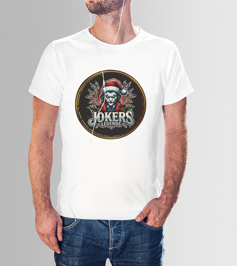 Jokers Legends Santa Hat Christmas T-Shirt