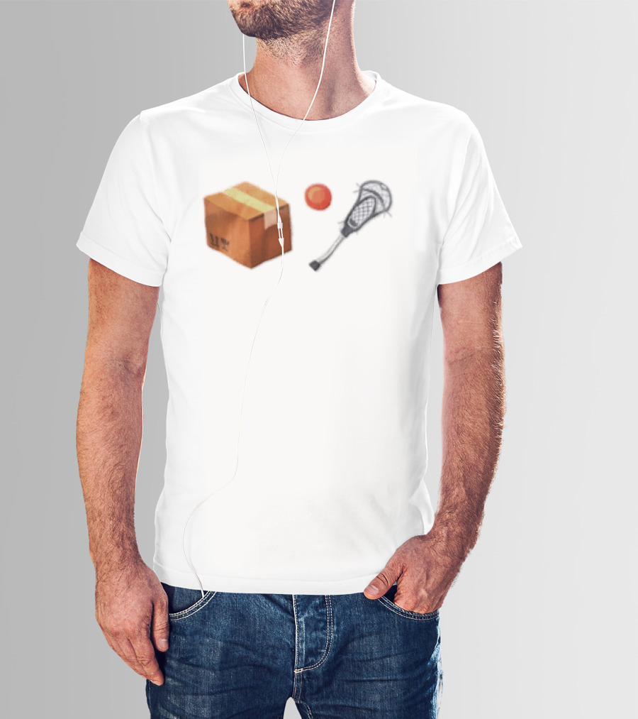 Lacrosse Stick Ball Box Package T-Shirt