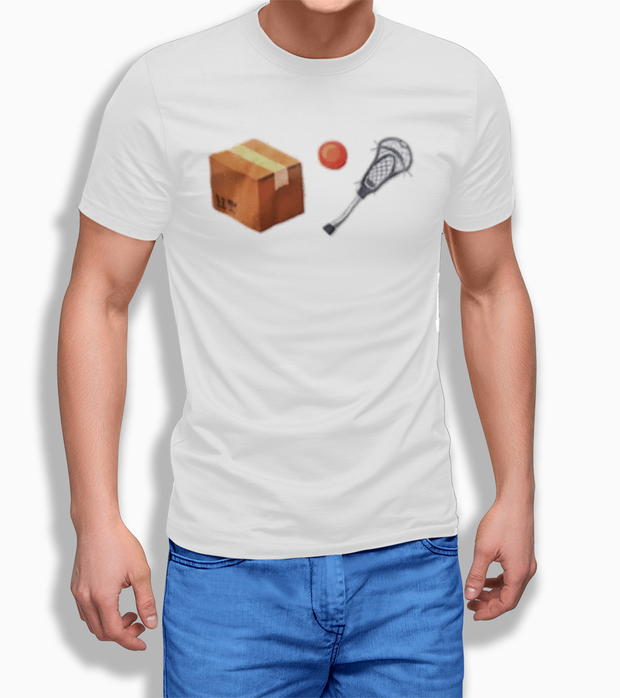 Lacrosse Stick Ball Box Package T-Shirt