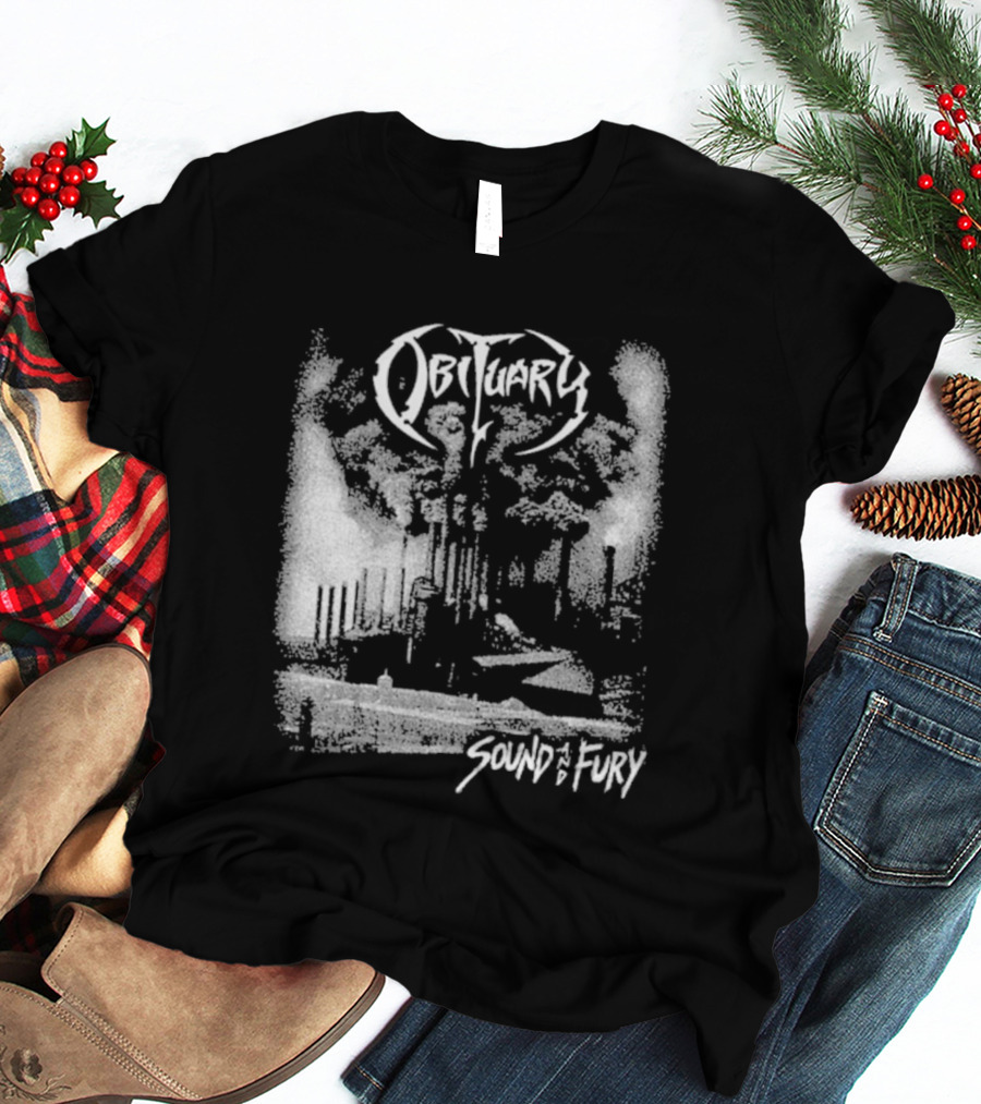 Obituary Sound And Fury 2026 World Demise T-Shirt