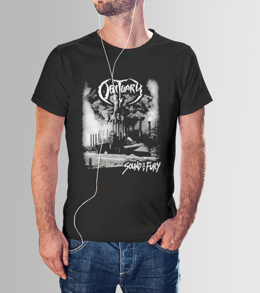 Obituary Sound And Fury 2026 World Demise T-Shirt