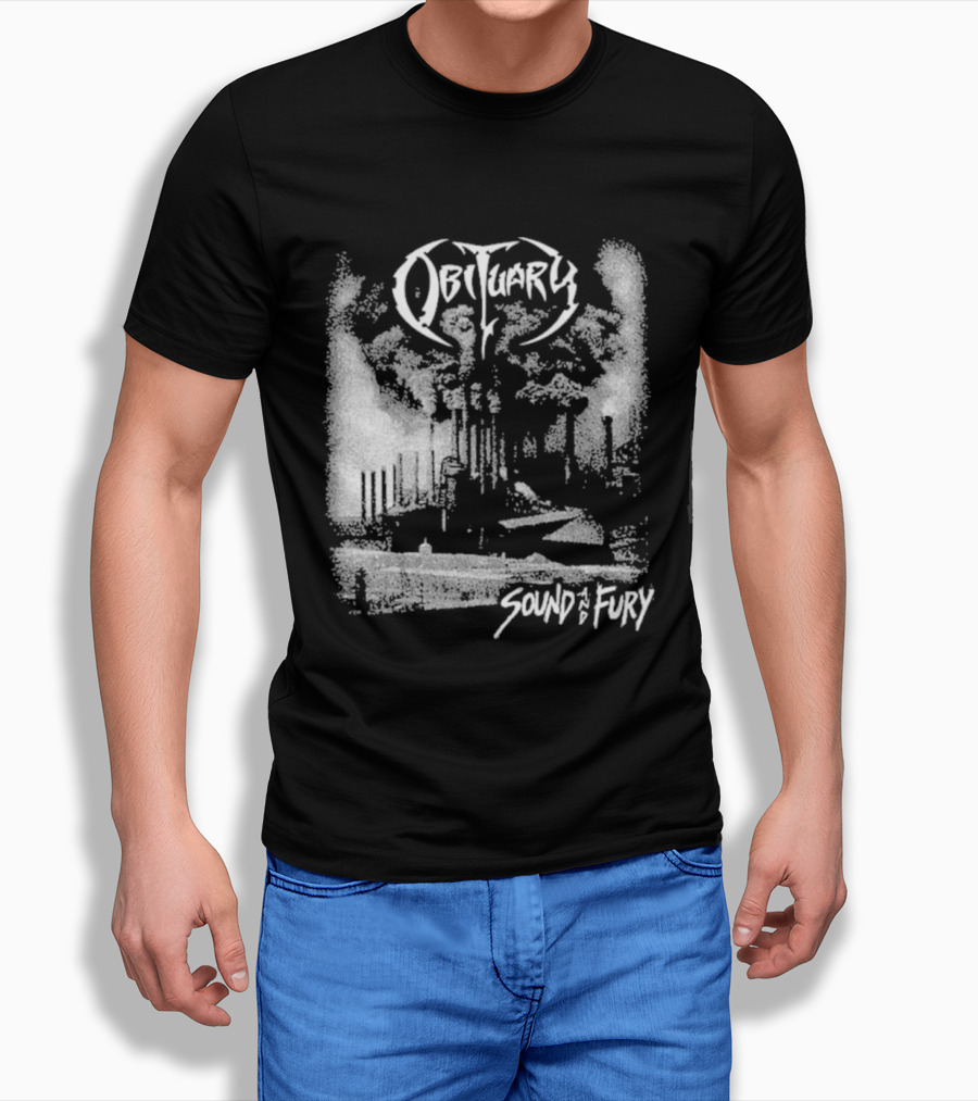 Obituary Sound And Fury 2026 World Demise T-Shirt