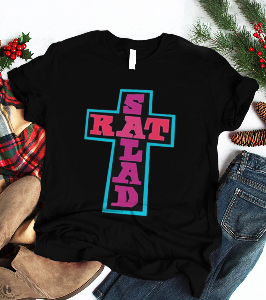Grateful Sabbath Rat Salad Cross T-Shirt