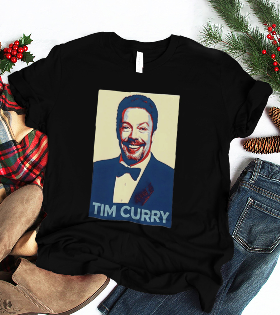 Tim Curry Iconic Obama Hope T-Shirt