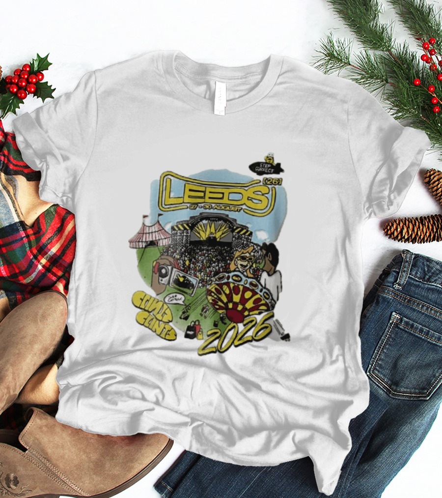 Leeds Step Correct 27 30 August 2026 Music Festival Fairground Clints Cantz T-Shirt