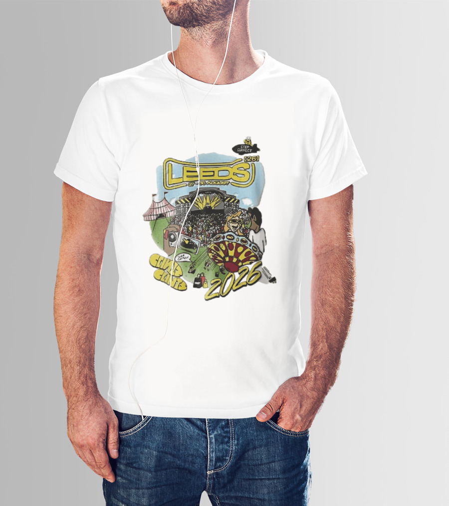 Leeds Step Correct 27 30 August 2026 Music Festival Fairground Clints Cantz T-Shirt