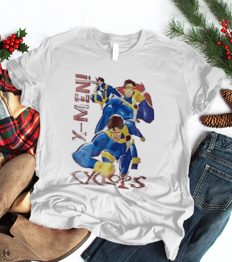 X Men Cyclops Marvel Superhero T-Shirt