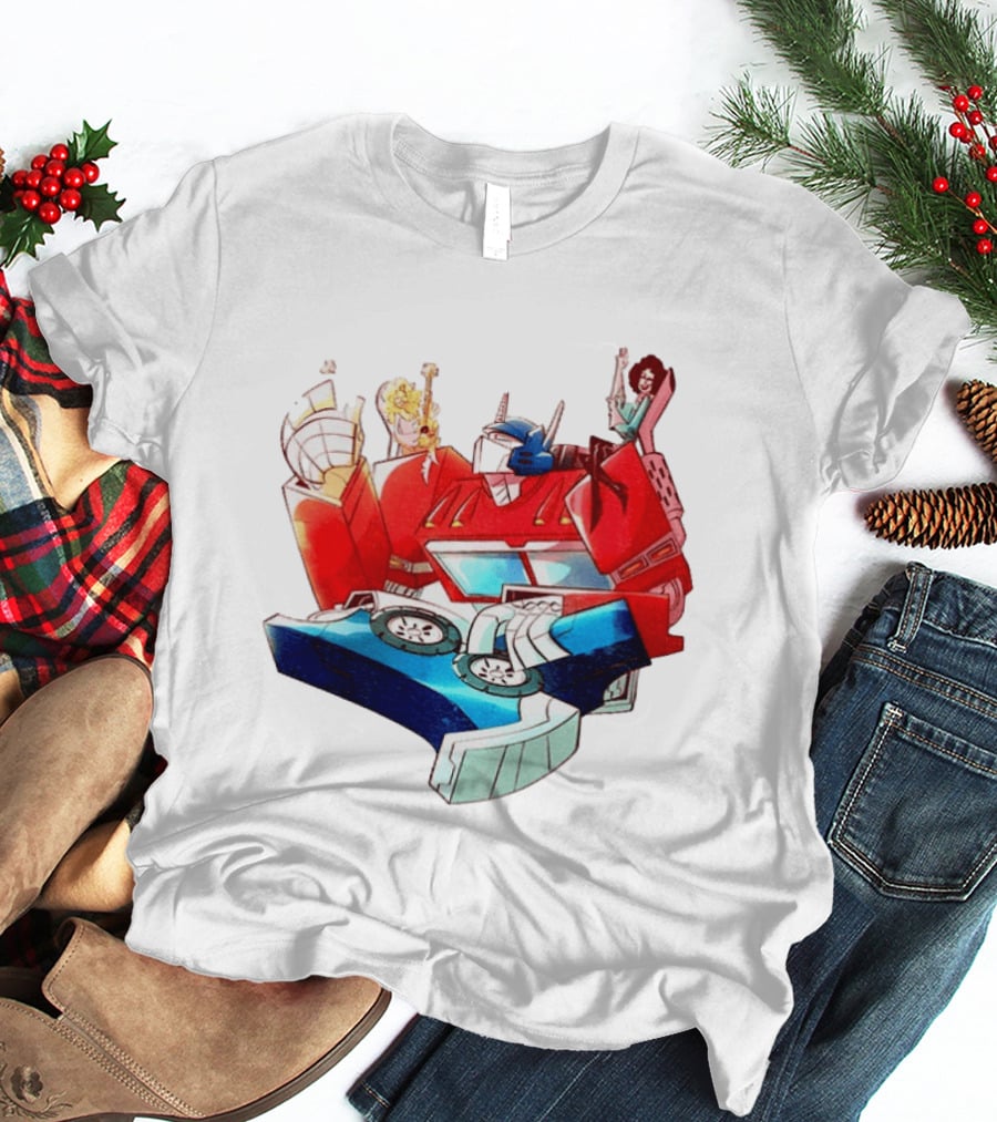 Dolly Parton Tim Curry Peter Cullen Optimus Prime T-Shirt