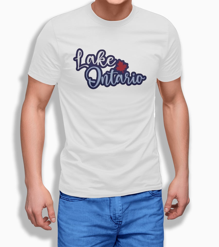 Lake Ontario Canada Maple Leaf T-Shirt