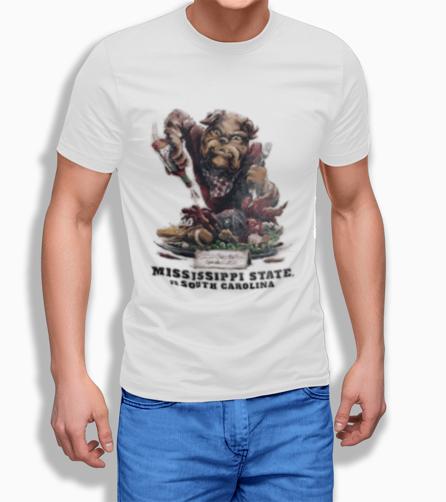 Williams Price Stadium September 19 2026 Mississippi State Vs South Carolina Bulldog T-Shirt