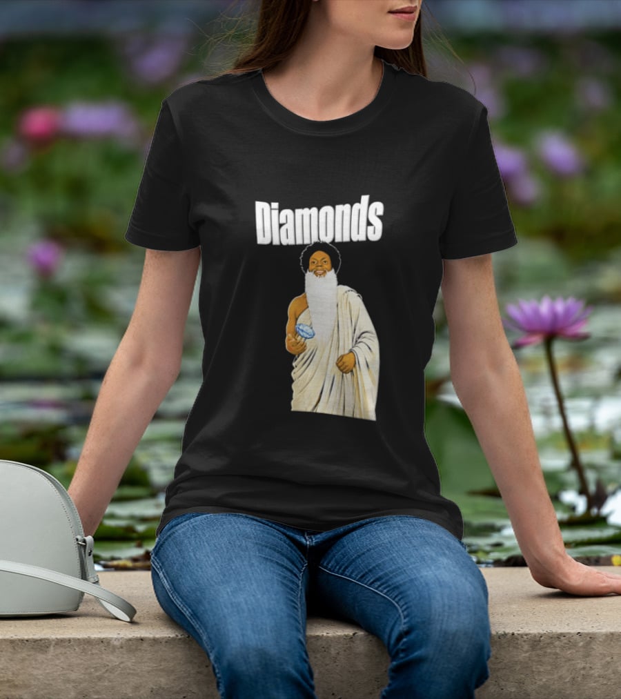 Diamonds Randy Moss Minnesota Vikings Iconic Sports Legend T-Shirt
