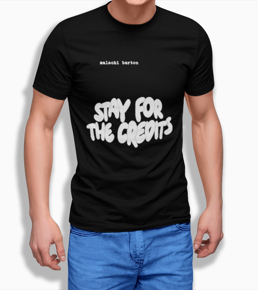 Stay For The Credits Malachi Barton Bubble SFTC T-Shirt