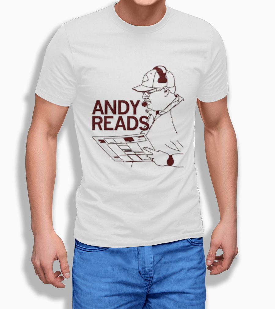 Andy Reads Kansas City Chiefs Coach Andy Reid T-Shirt