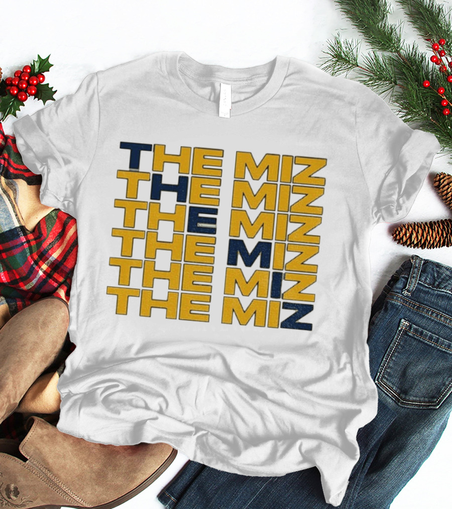 Jacob Misiorowski The Miz Milwaukee Baseball Stacked T-Shirt