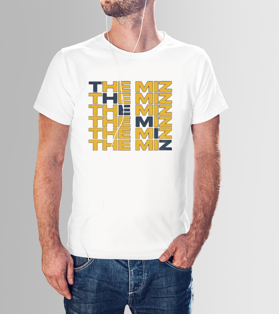 Jacob Misiorowski The Miz Milwaukee Baseball Stacked T-Shirt