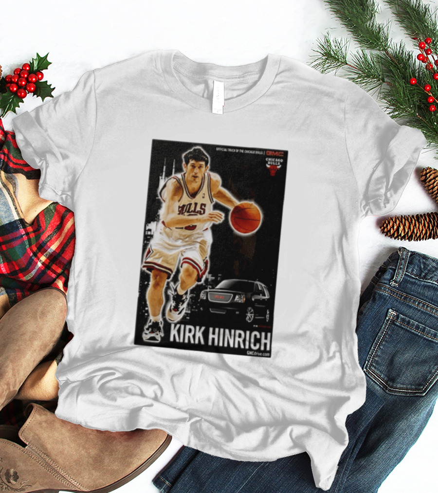 Kirk Hinrich Chicago Bulls GMC Basketball Action T-Shirt
