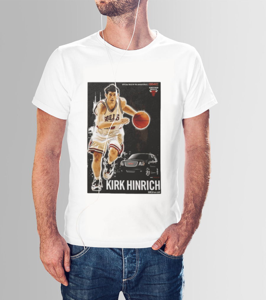 Kirk Hinrich Chicago Bulls GMC Basketball Action T-Shirt