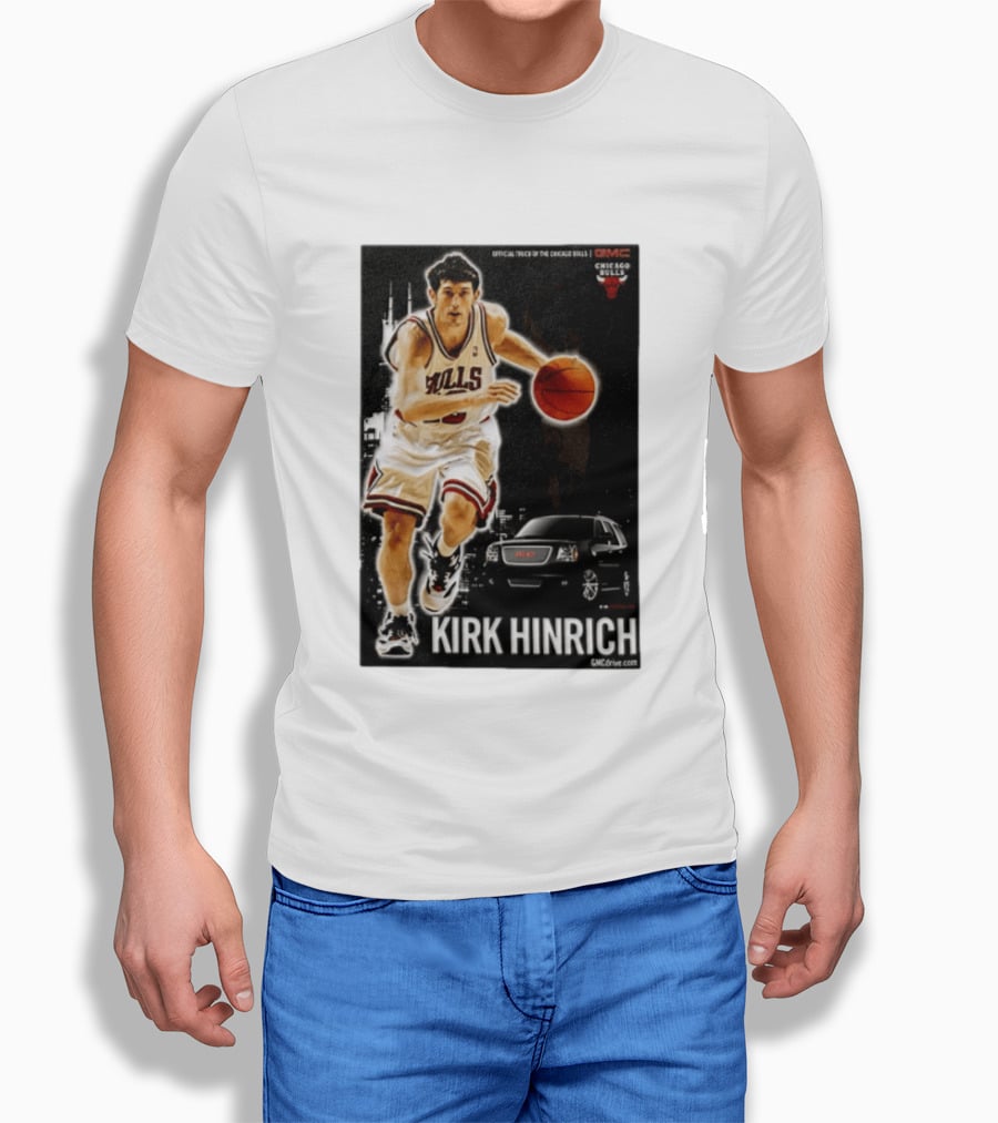 Kirk Hinrich Chicago Bulls GMC Basketball Action T-Shirt