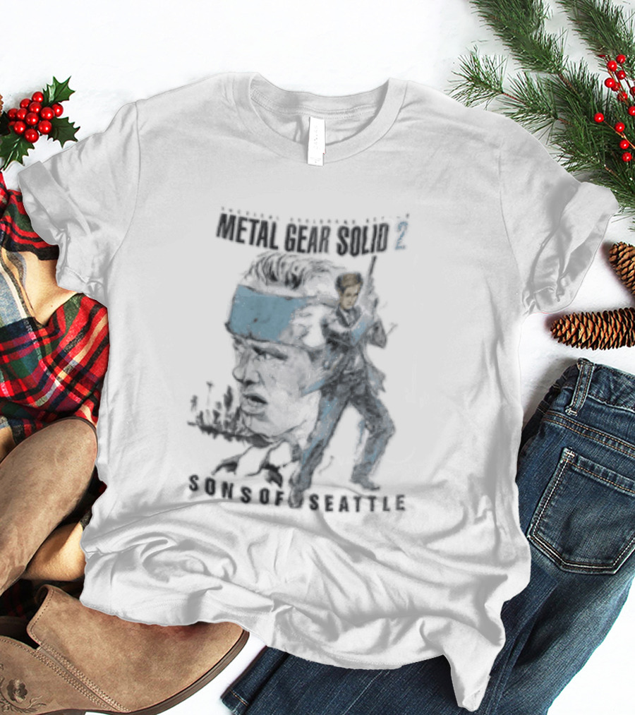 Metal Gear Solid 2 Tactical Espionage Action Sons Of Seattle Kelsey Grammer David Hyde Pierce T-Shirt