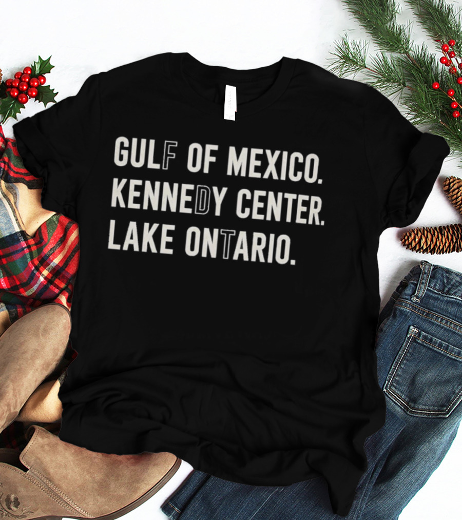 Gulf Of Mexico Kennedy Center Lake Ontario T-Shirt