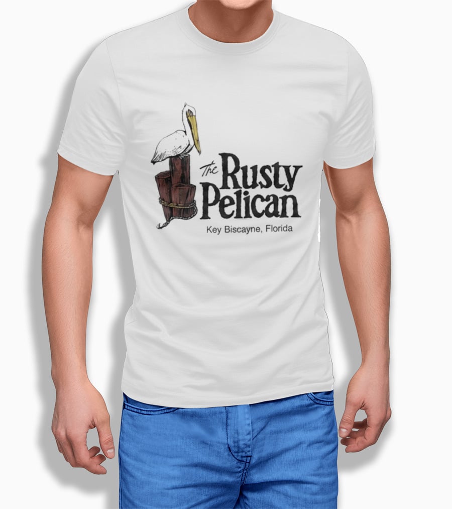 The Rusty Pelican Key Biscayne Florida Cody John T-Shirt