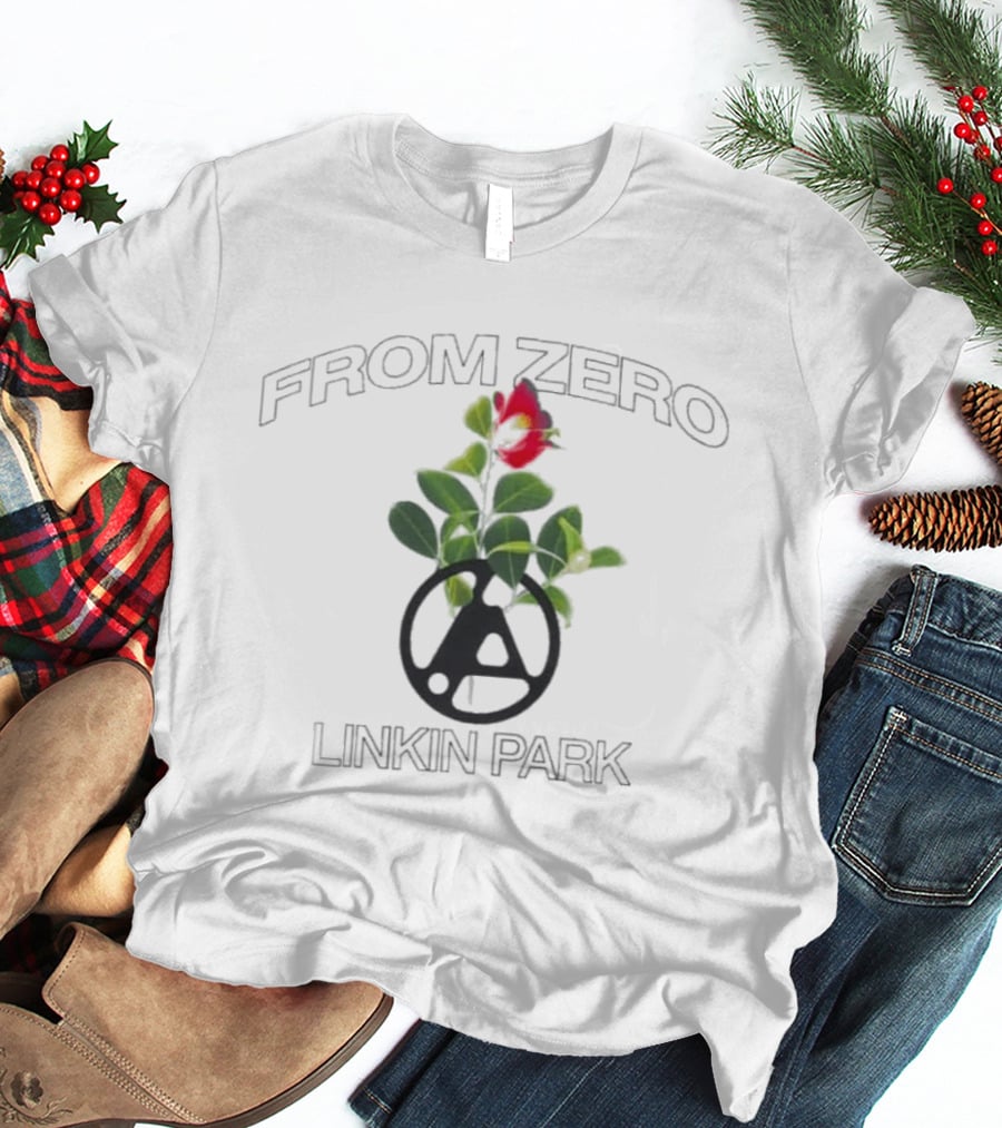 Linkin Park From Zero Floral Makoto Azuma Camellia 2026 Collaboration T-Shirt