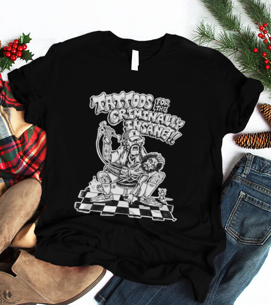 Criminal Tattoos For The Criminally Insane Cowabunga Pizza Dudes T-Shirt