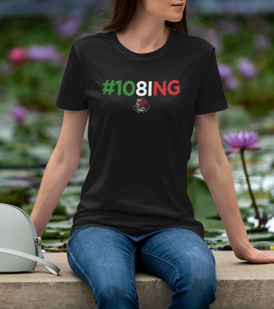 #108ING Mexico Flag T-Shirt