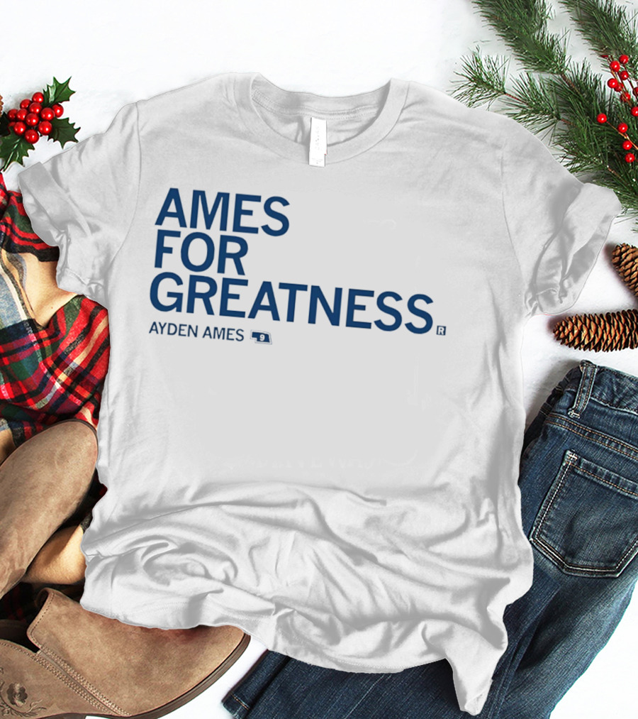 Ames For Greatness Ayden Ames Creighton Bluejays Number 9 T-Shirt