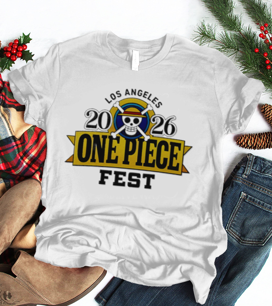 Los Angeles 2026 One Piece Fest Anime Event T-Shirt