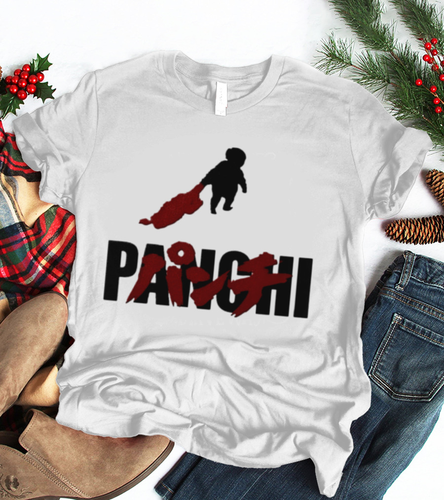 Panchi Monkey Teddy Bear Japanese T-Shirt