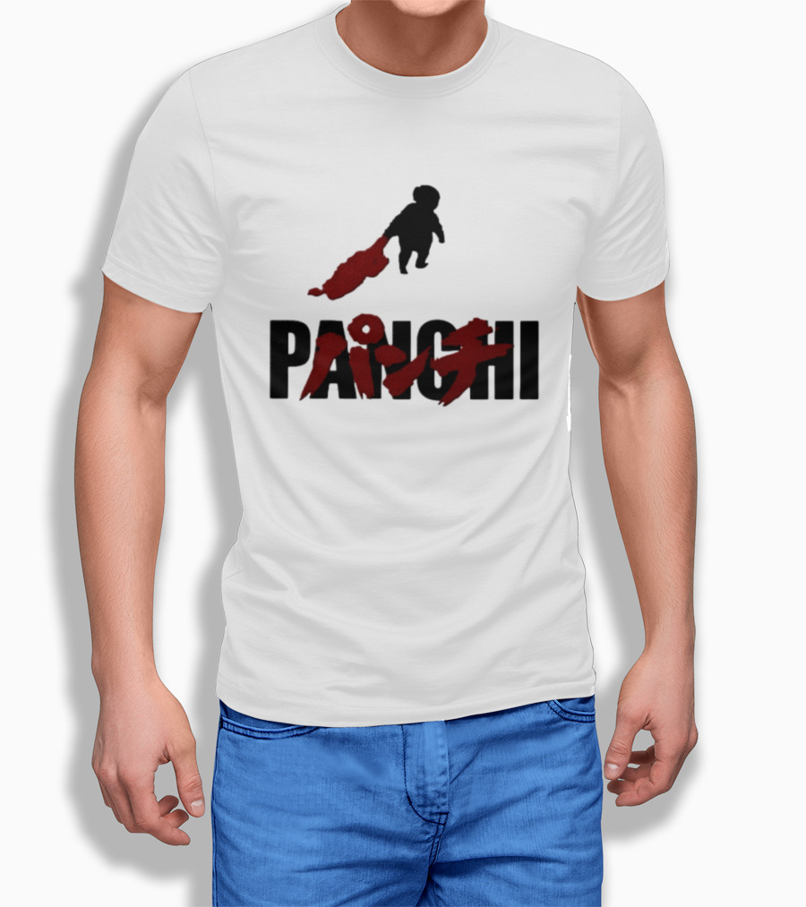 Panchi Monkey Teddy Bear Japanese T-Shirt