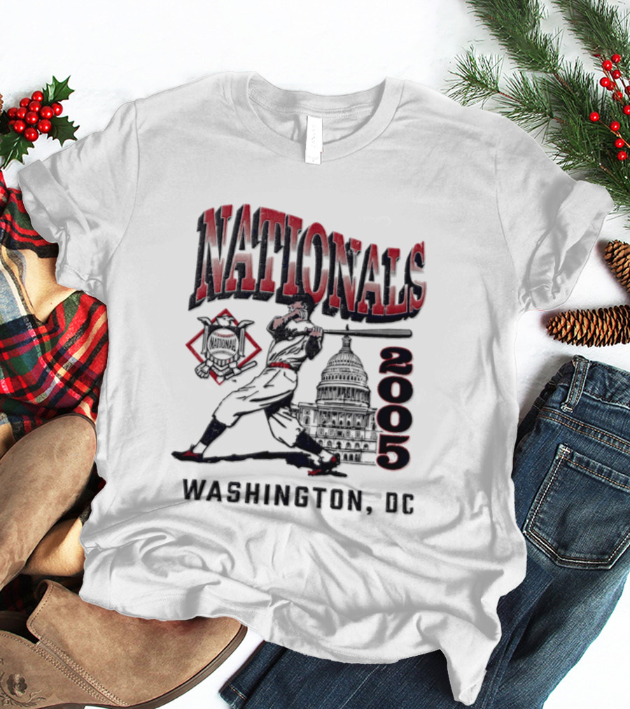 Washington Nationals 2005 Washington DC Baseball T-Shirt