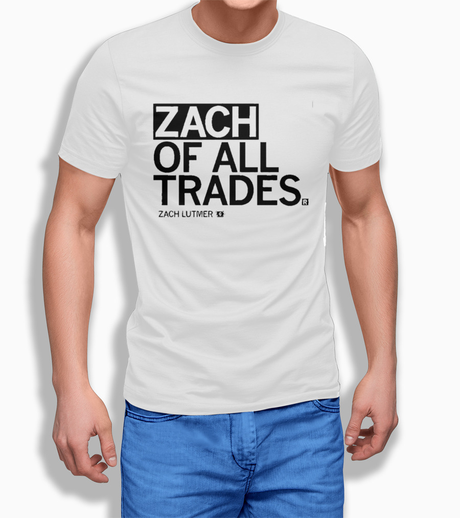 Zach Of All Trades Zach Lutmer Iowa Hawkeyes T-Shirt