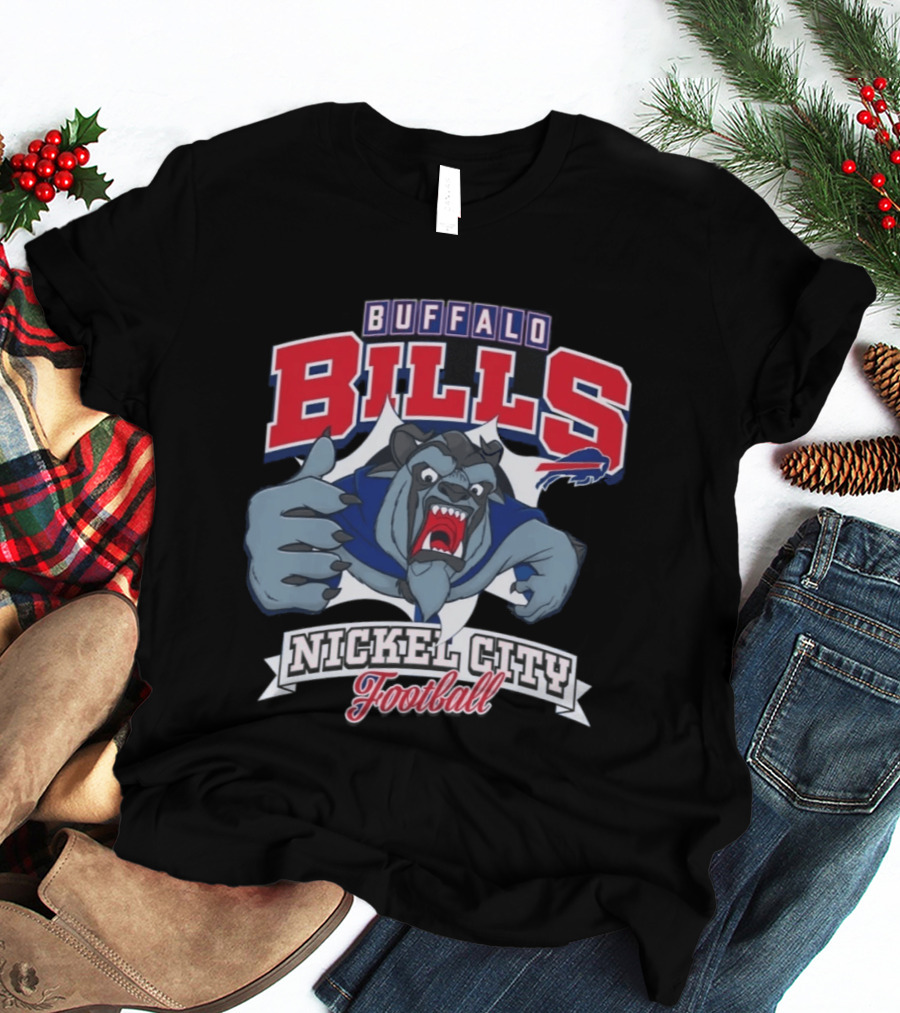 Buffalo Bills Nickel City Football Disney Beast T-Shirt